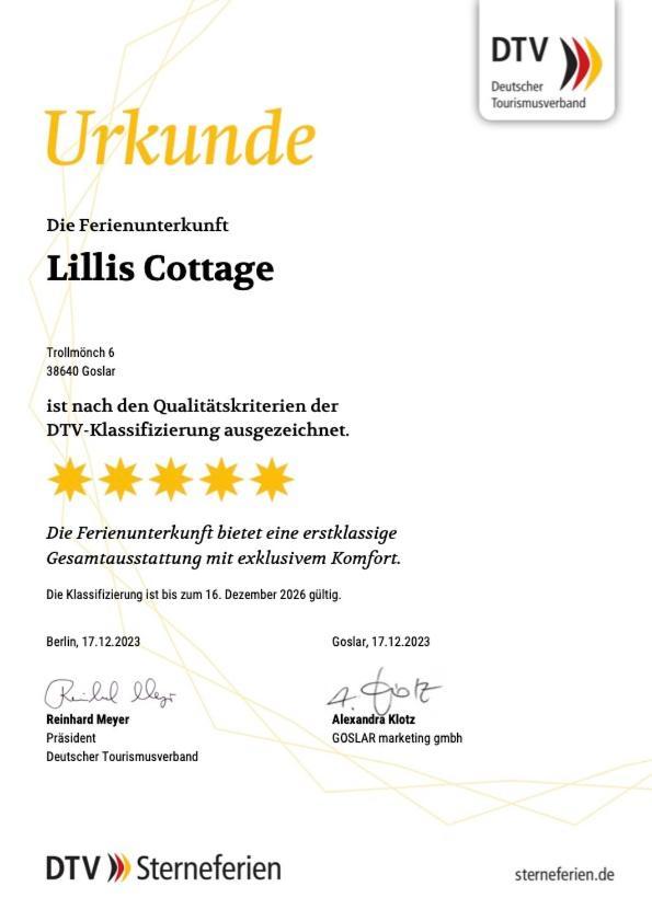 Lillis Ferienhaus Goslar